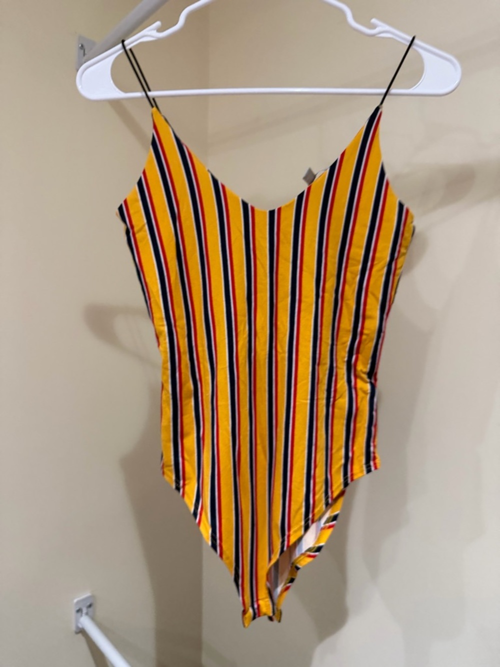 Striped Yellow bodysuit